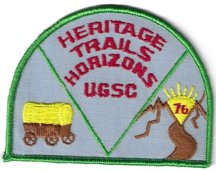 Heritage Trails Horizons Bicentennial Patch UGSC