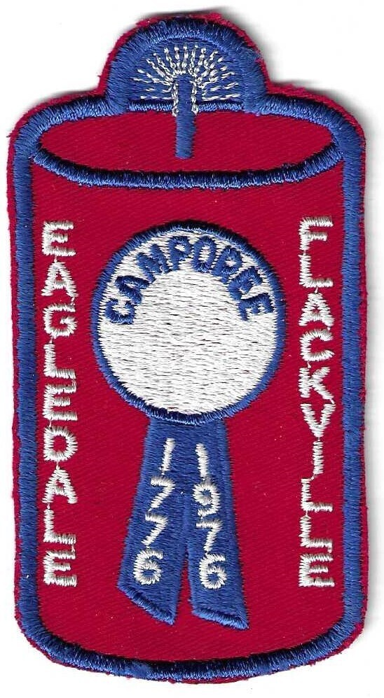 Eagledale/Flackville Camporee Bicentennial Patch council unknown