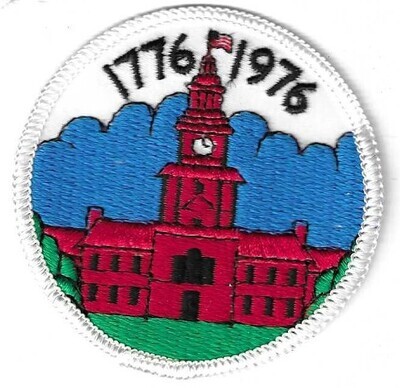 1776-1976 Bicentennial Patch council unknown (possible generic?)