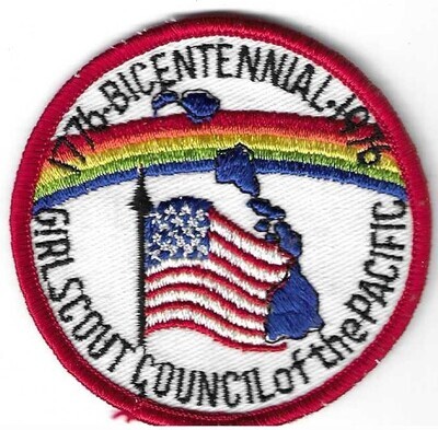 1776-1976 Bicentennial Patch GSC of the Pacific
