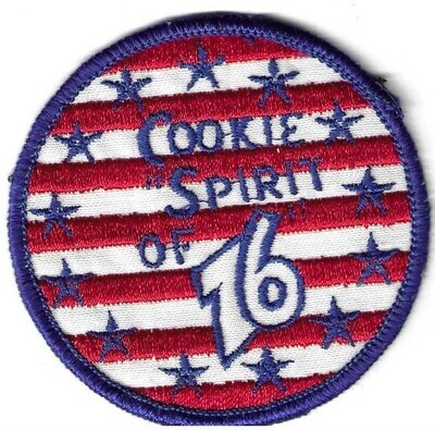 Cookie Spirit of 76 (thinner embroidery) LBB council unknown