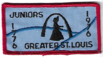 1776-1976 Juniors Bicentennial Patch (Greater St Louis GSC)