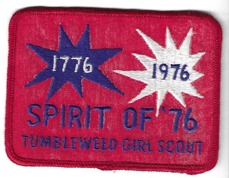 Spirit of 76 Bicentennial Patch (Tumbleweed GSC)