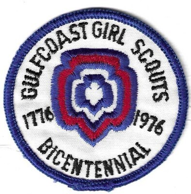 1776-1976 Bicentennial Patch Gulfcoast GSC)
