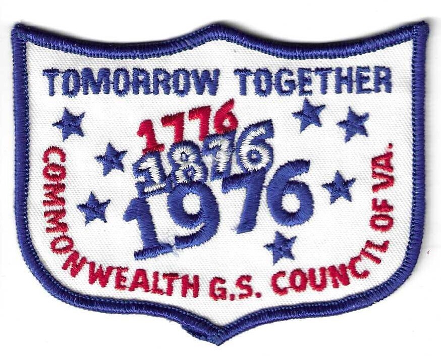 Tomorrow Together Bicentennial Patch (Commonwealth GSC)