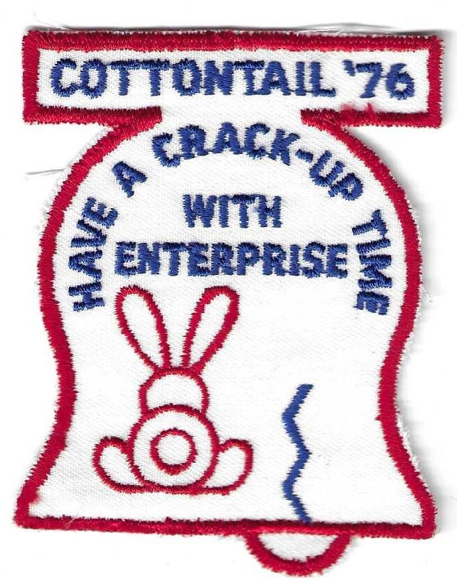 Cottontail 76 Bicentennial Patch (council unknown)