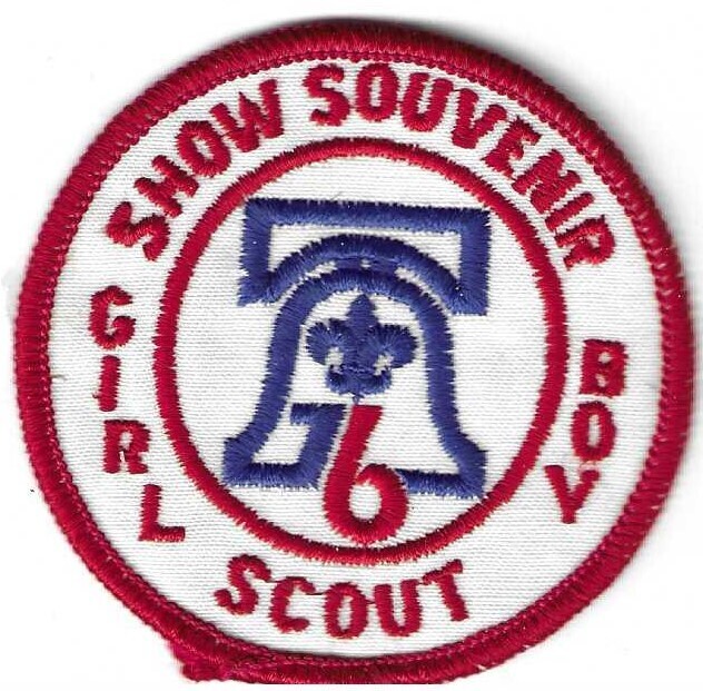 Show Souvenir76 Bicentennial Patch (council unknown)