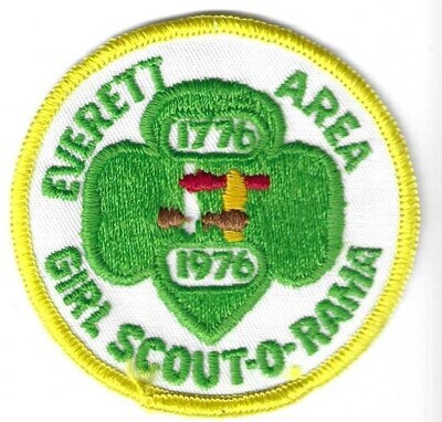 1776-1976 Girl Scout-O-Rama Bicentennial Patch (council unknown)