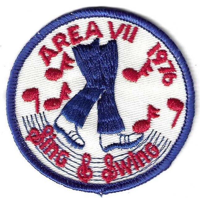 Sing &amp; Swing 1976 Bicentennial Patch (council unknown)