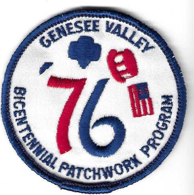 Bicentennial Patchwork Program Bicentennial Patch (Genesee Valley GSC)