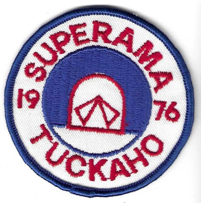 Superama 1976 Tuckaho Bicentennial Patch (Greater St Louis GSC?)