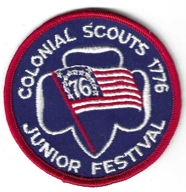 Colonial Scouts 1776 Bicentennial Patch (council unknown)