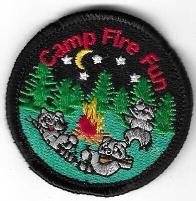 Campfire fun patch (round) Generic