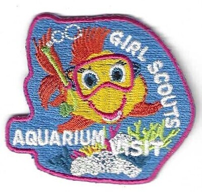 Aquarium Visit fun patch (GSUSA)