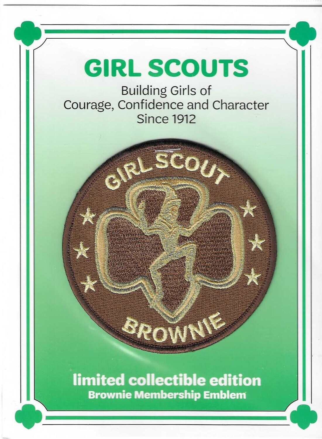 Brownie Membership Emblem LED collectors patch