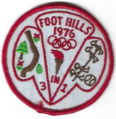 1976 Bicentennial Patch Foothills GSC