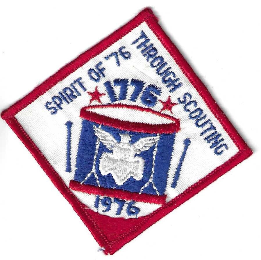 Spirit of 76 Through Scouting Bicentennial Patch Council Unknown