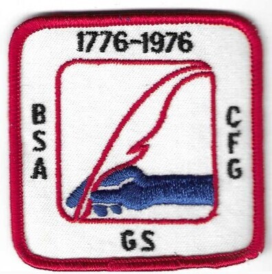 1776-1976 BSA/GS CFG Bicentennial Council Unknown