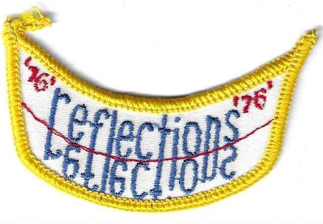 Reflections &#39;76 Bicentennial Patch Council Unknown