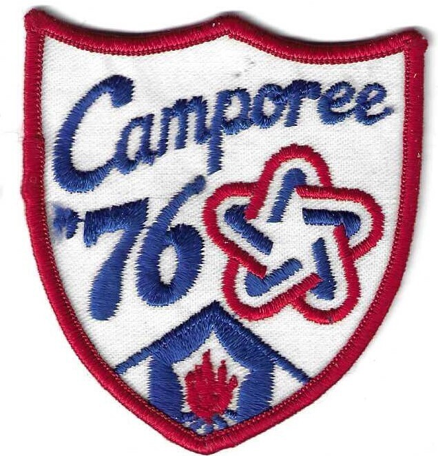 Camporee 76 Bicentennial Patch Council Unknown