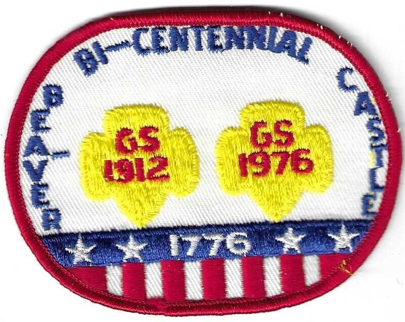 Bi-Centennial 1776 Bicentennial Patch Beaver-Castle GSC