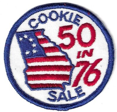 Cookie Sale 50 in 76 Bicentennial Council Unknown