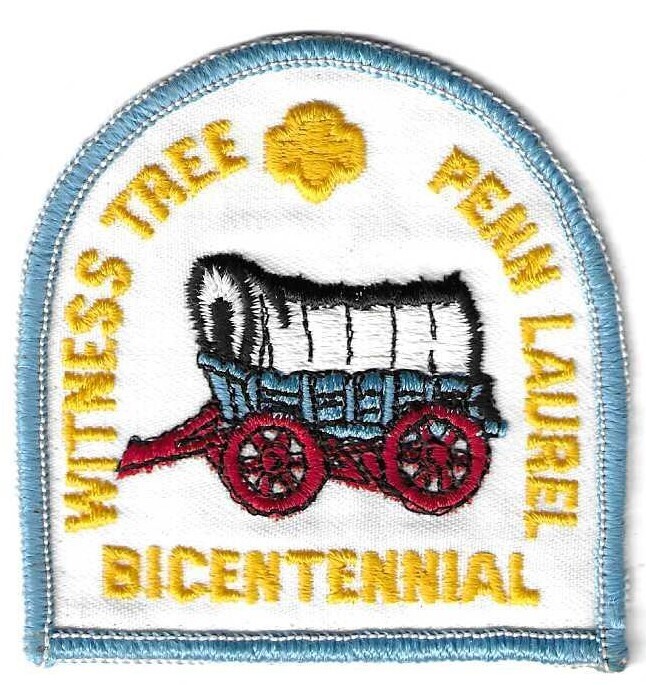 Witness Tree Bicentennial Patch Penn Laurel GSC
