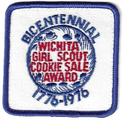 Cookie Award Bicentennial Wichita GSC