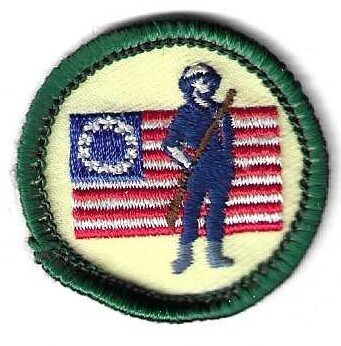 Birth of Our Nation Patriot's Trail Council own Junior Badge (Original)