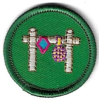 Camp Crafts Va Skyline Council own Junior Badge (Original)