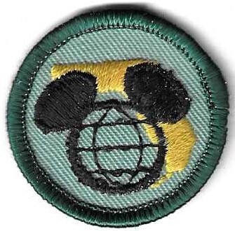 Disney World 1982 Event Council own Junior Badge (Original) RARE Unicorn