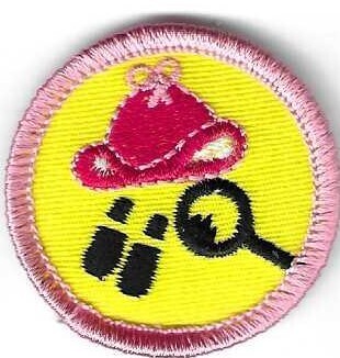 Marvelous Mystery Black Diamond Council own Junior Badge (Original)