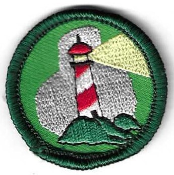 Michigan Lighthouse Heart of MI Council own Junior Badge (Original)