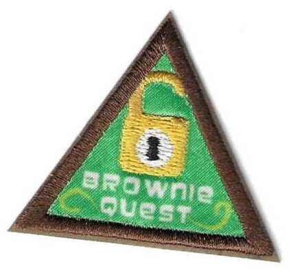 Journey Award Brownie Quest Single Piece:  Lock  2011-present