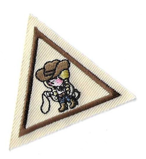 Wild West, Central/So NJ council own Brownie Try It (Original)