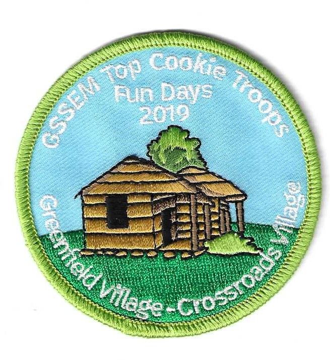 Council Patch Top Cookie Troops Fun Days 2019 GSSEM