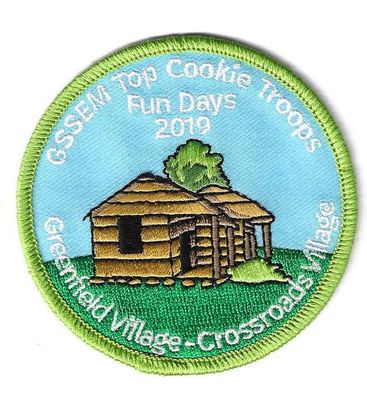 Council Patch Top Cookie Troops Fun Days 2019 GSSEM