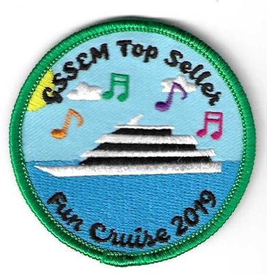 Council Patch Top Sellers Fun Cruise 2019 GSSEM