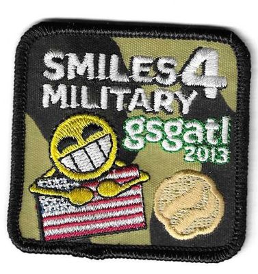 Council Smiles for Military 2013 GSGATL