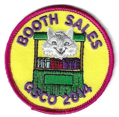 Booth Sales 2014 GSCO