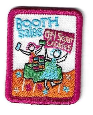 Booth Sales 2012 Embroidered border (possibly unknown  council)