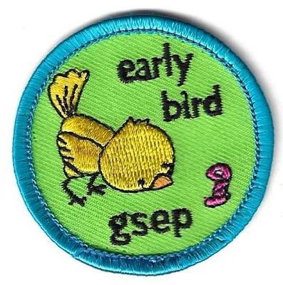 Council Patch Early Bird undated GSEP