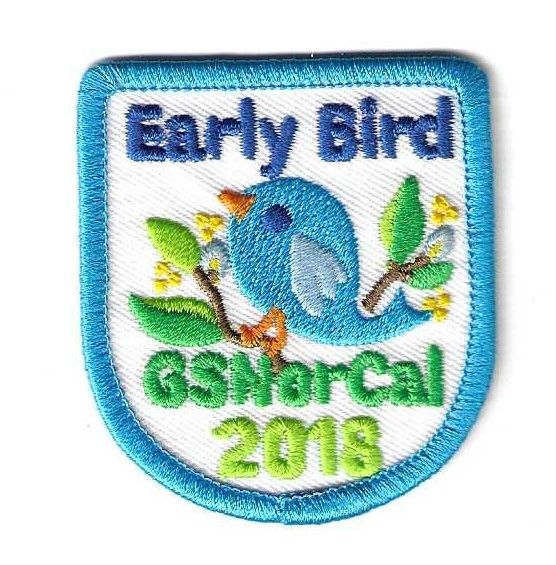 Council Patch Early Bird  2018 GSNorCal