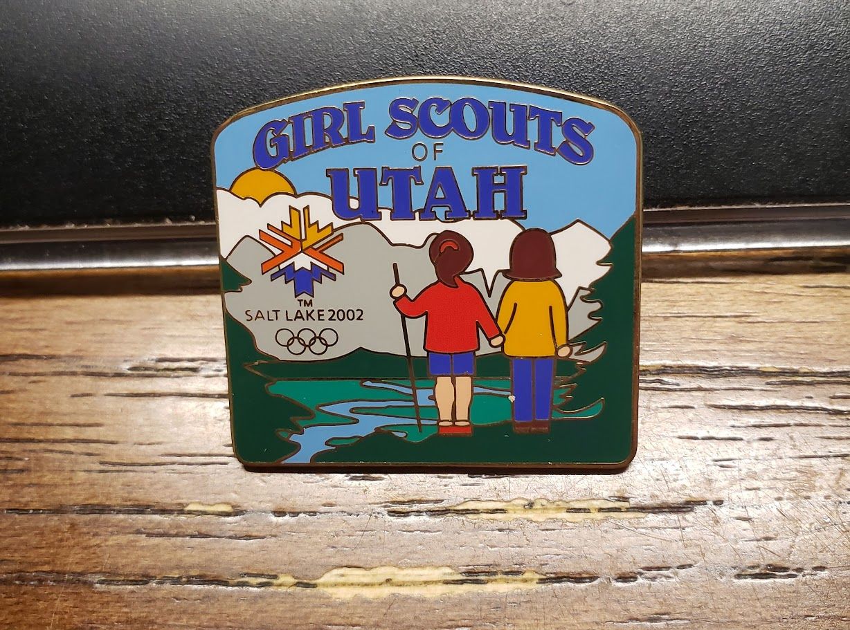 Council Pin Utah (2002 Olympics Tribute)