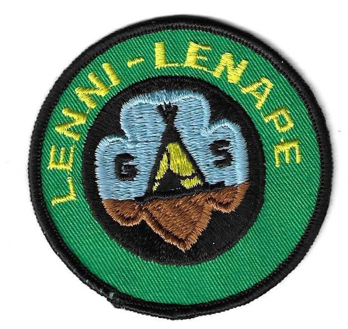 Lenni Lenape GS council patch (NJ)