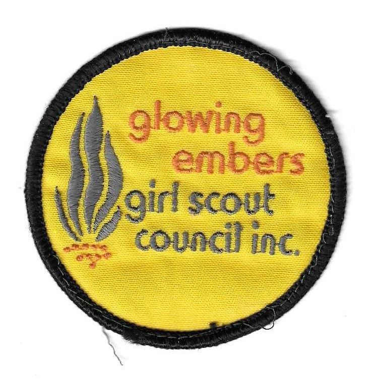 Glowing Embers GSC Inc council patch (MI)