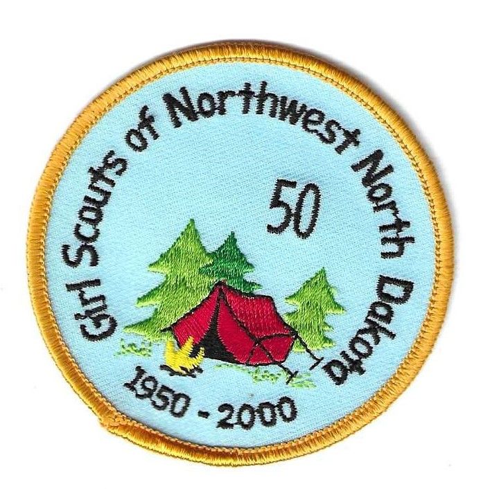 Northwest ND (GS of) 50th anniversary council patch (ND)