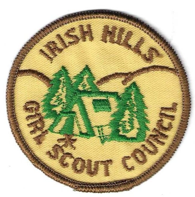 Irish Hills GSC council patch (MI)