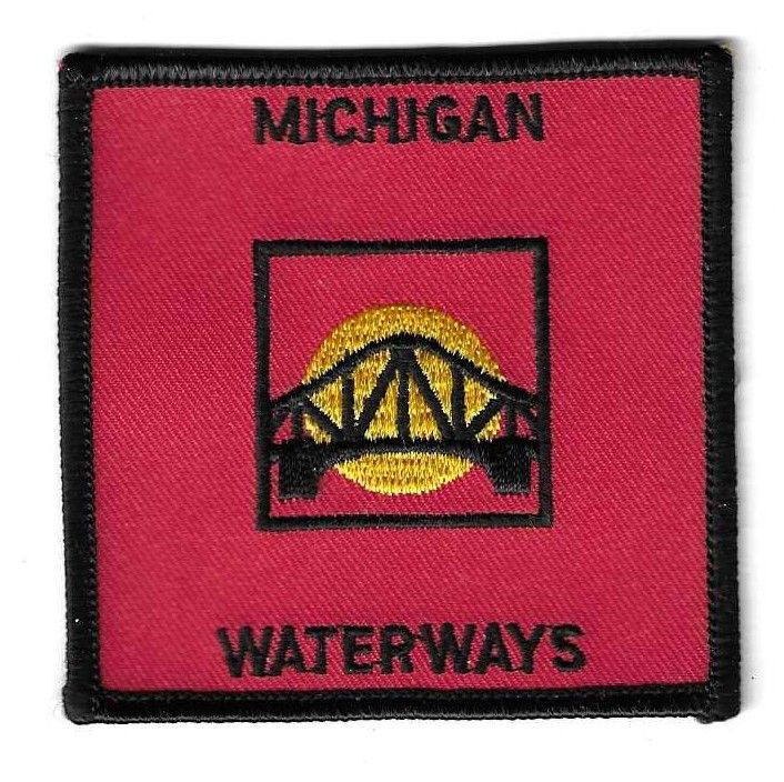 Michigan Waterways Council of GS council patch (MI)