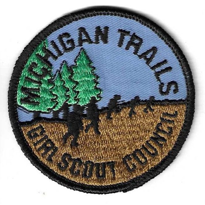 Michigan Trails GSC council patch (MI)